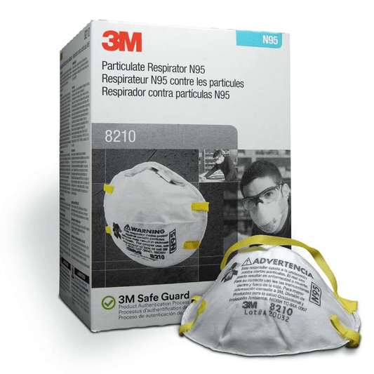 Respirador contra partículas 8210 N95 - Caja 20 Unidades