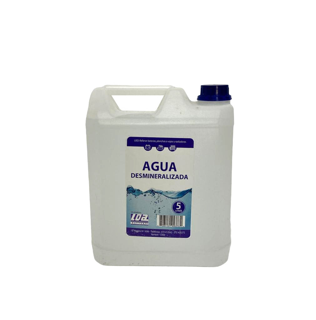 Agua Desmineralizada Bidón 5L