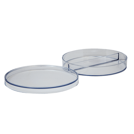Placa Petri Plástica 90 x 15 mm - 20 Unidades