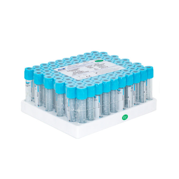 Tubo Examen Tapa Celeste 2.7ml