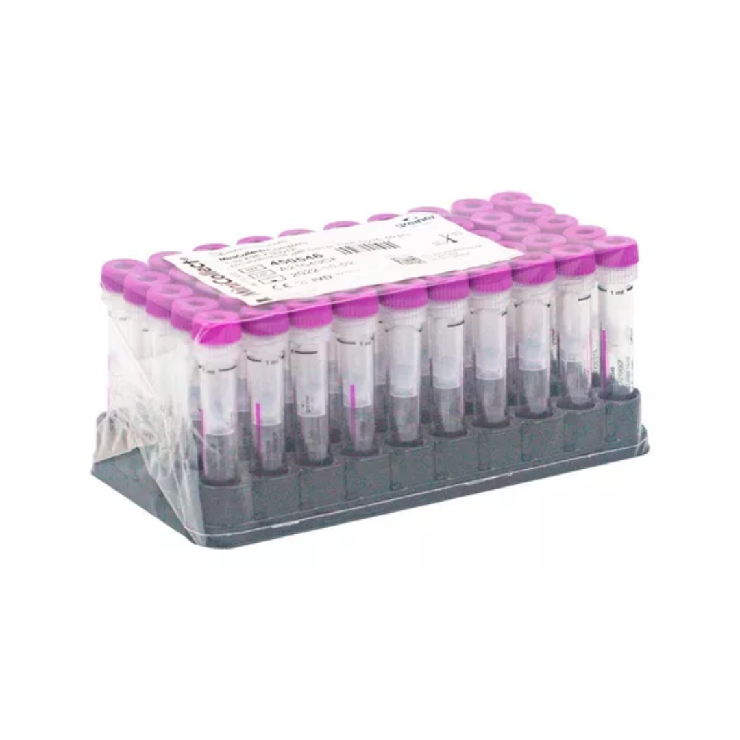 Tubo Minicollect Tapa Lila 1ML