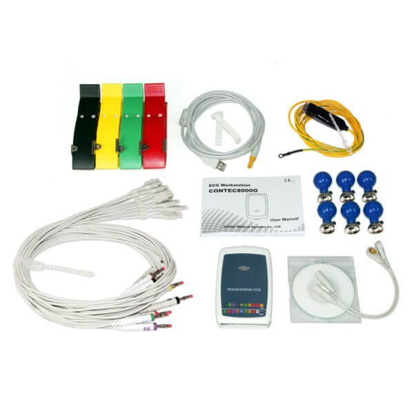 Electrocardiógrafo 8000G ECG WORKSTATION