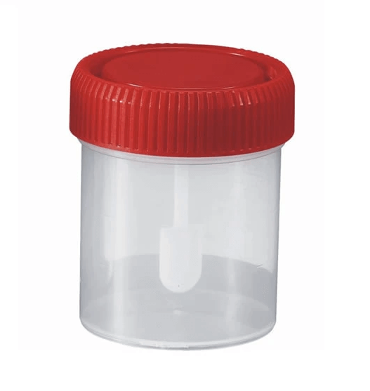 Frasco Heces T/Rosca Aceptico Esteril