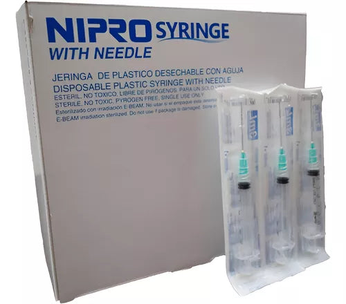 Jeringa 3ml - 100UN