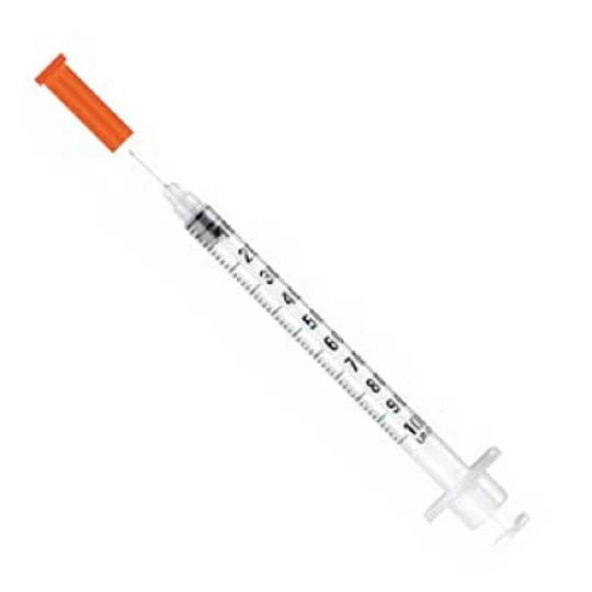 Jeringa Insulina 1CC 30UI 31G X 6MM BD - Caja de 100UN