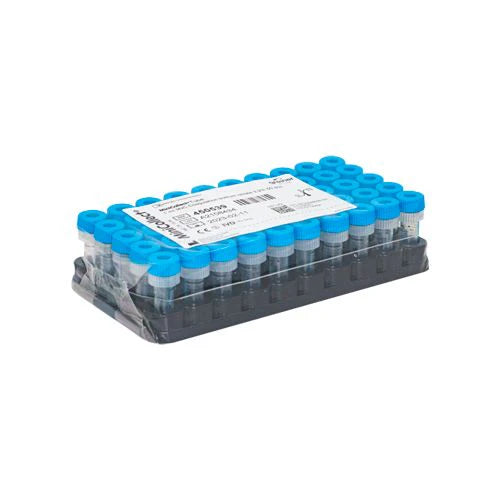 Tubo Minicollect Tapa Celeste 1ML con Sodio 3.6%